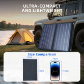 60W 80W 100W Foldable Solar Panel 5V USB Portable Folding Bag Battery Charger for Phone Outdoor Camping Waterproof Power Bank