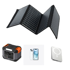 One Panel, Total Power: Triple-Output (USB/Type-C/DC) Solar Charger