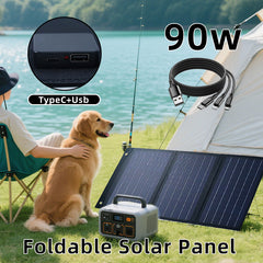 20W/30W 5V Cell Charger Dual Usb Solar Power Panel Foldable Emergency Charging Panel for Came Tablet for Smartphone Supplies